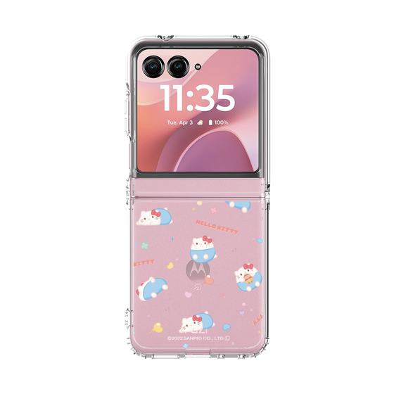 クリアケース［ ハローキティ - ふにゅまるデザイン ］