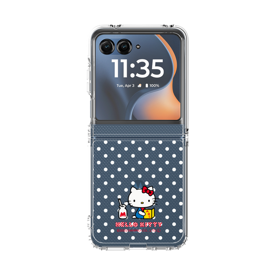 クリアケース［ ハローキティ - 70's Dot ］