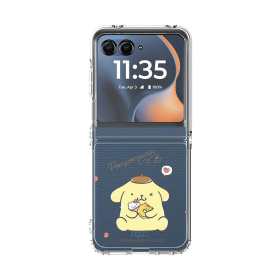 クリアケース［ ポムポムプリン - ウキウキエブリディ - ウィンク ］