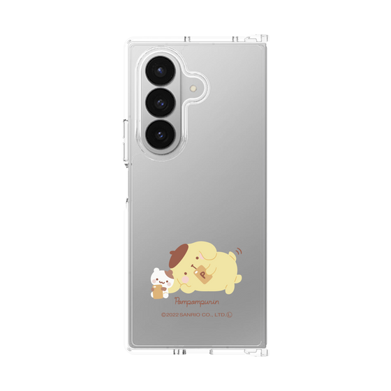 クリアケース［ ポムポムプリン - むきゅむきゅ - リラックス ］
