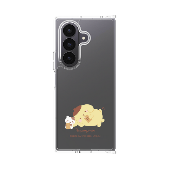 クリアケース［ ポムポムプリン - むきゅむきゅ - リラックス ］