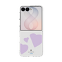 クリアケース［ LANVIN en Bleu Hearts Purple - ランバン ハート パープル ］