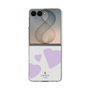 クリアケース［ LANVIN en Bleu Hearts Purple - ランバン ハート パープル ］