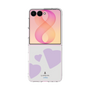 クリアケース［ LANVIN en Bleu Hearts Purple - ランバン ハート パープル ］