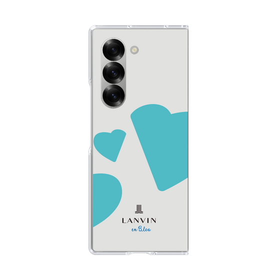 クリアケース［ LANVIN en Bleu Hearts Blue - ランバン ハート ブルー ］