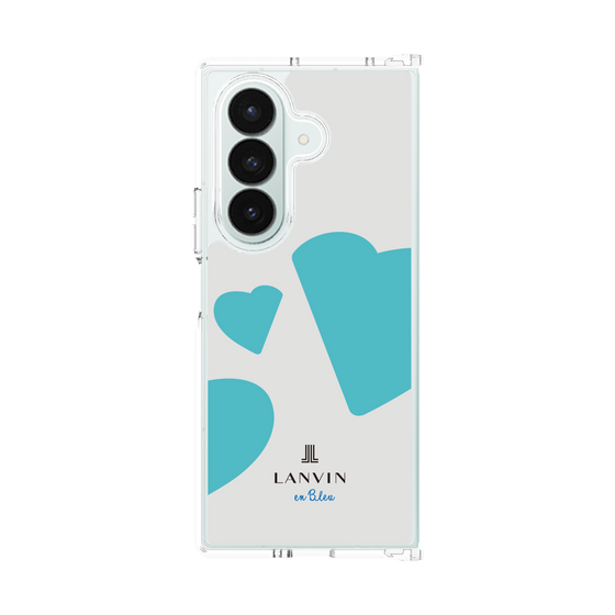 クリアケース［ LANVIN en Bleu Hearts Blue - ランバン ハート ブルー ］