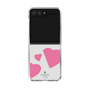 クリアケース［ LANVIN en Bleu Hearts Pink - ランバン ハート ピンク ］