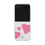 クリアケース［ LANVIN en Bleu Hearts Pink - ランバン ハート ピンク ］