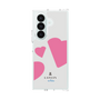 クリアケース［ LANVIN en Bleu Hearts Pink - ランバン ハート ピンク ］