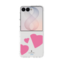 クリアケース［ LANVIN en Bleu Hearts Pink - ランバン ハート ピンク ］