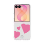 クリアケース［ LANVIN en Bleu Hearts Pink - ランバン ハート ピンク ］