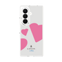 クリアケース［ LANVIN en Bleu Hearts Pink - ランバン ハート ピンク ］