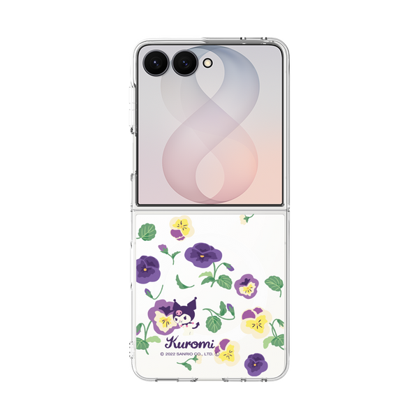 クリアケース for Samsung Galaxy Z Flip8［ クロミ - 花言葉デザイン ］