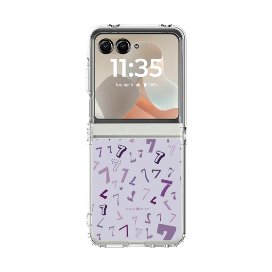 クリアケース［ Puple 7 - パープル・セブン ］