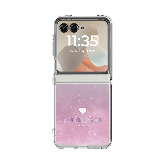 クリアケース［ I Purple You - アイ・パープル・ユー ］