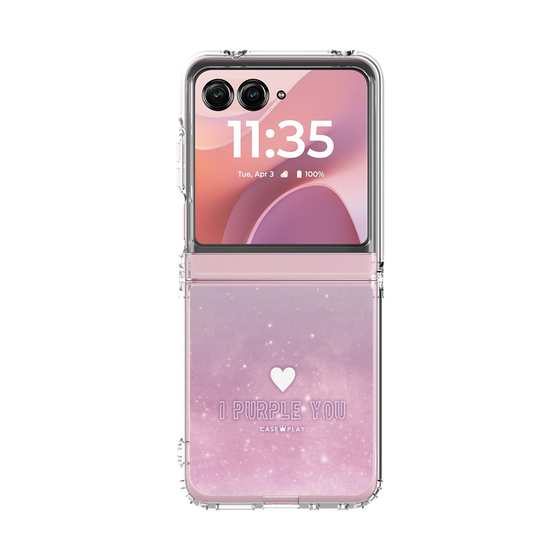 クリアケース［ I Purple You - アイ・パープル・ユー ］