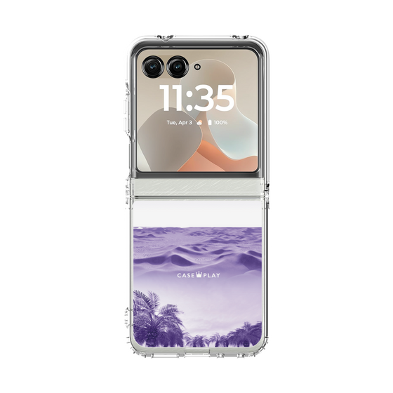 クリアケース［ Oasis & Desert - オアシス & 砂漠 ］