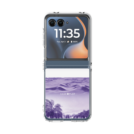 クリアケース［ Oasis & Desert - オアシス & 砂漠 ］