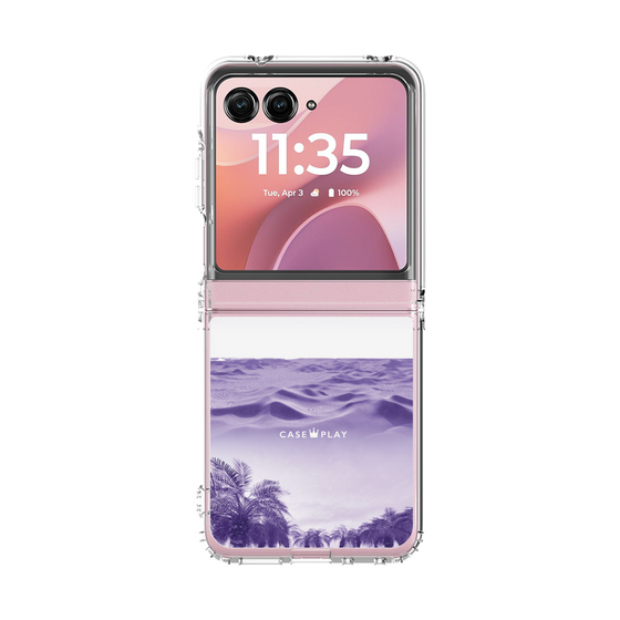 クリアケース［ Oasis & Desert - オアシス & 砂漠 ］