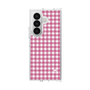 クリアケース［ Checkered Pink - ギンガムチェック ピンク ］