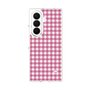クリアケース［ Checkered Pink - ギンガムチェック ピンク ］