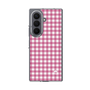 クリアケース［ Checkered Pink - ギンガムチェック ピンク ］