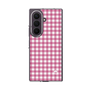 クリアケース［ Checkered Pink - ギンガムチェック ピンク ］