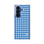 クリアケース［ Checkered Blue - ギンガムチェック ブルー ］