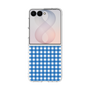 クリアケース［ Checkered Blue - ギンガムチェック ブルー ］