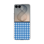 クリアケース［ Checkered Blue - ギンガムチェック ブルー ］