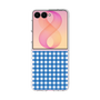 クリアケース［ Checkered Blue - ギンガムチェック ブルー ］