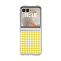 クリアケース［ Checkered Yellow - ギンガムチェック イエロー ］