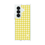 クリアケース［ Checkered Yellow - ギンガムチェック イエロー ］