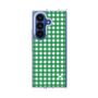 クリアケース［ Checkered Green - ギンガムチェック グリーン ］
