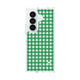 クリアケース［ Checkered Green - ギンガムチェック グリーン ］