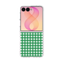 クリアケース［ Checkered Green - ギンガムチェック グリーン ］
