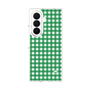 クリアケース［ Checkered Green - ギンガムチェック グリーン ］