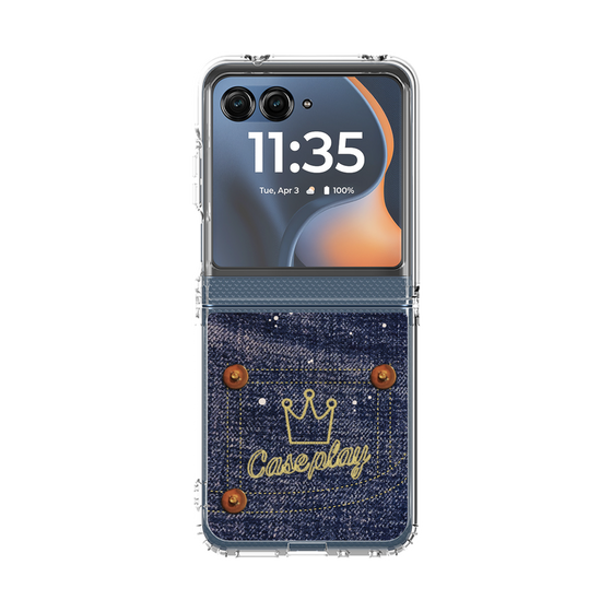 クリアケース［ Denim Used Jeans - デニム・ユーズド・ジーンズ ］