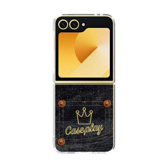 クリアケース［ Denim Indigo Jeans - デニム・インディゴ・ジーンズ ］