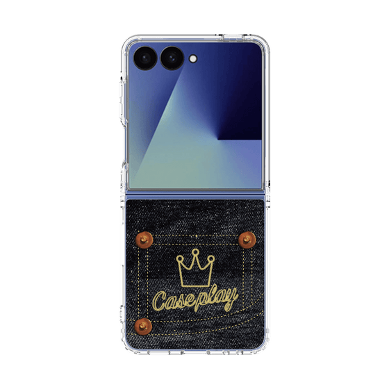 クリアケース［ Denim Indigo Jeans - デニム・インディゴ・ジーンズ ］