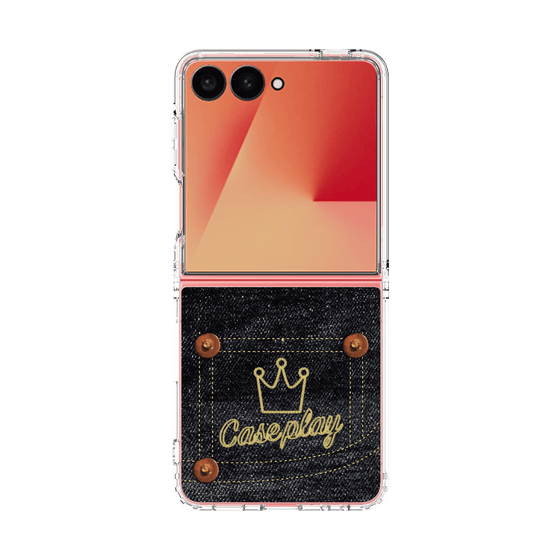 クリアケース［ Denim Indigo Jeans - デニム・インディゴ・ジーンズ ］