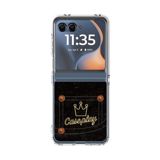 クリアケース［ Denim Black Jeans - デニム・ブラック・ジーンズ ］