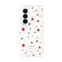 クリアケース［ Dippin dots Red - ディッピンドッツ レッド ］