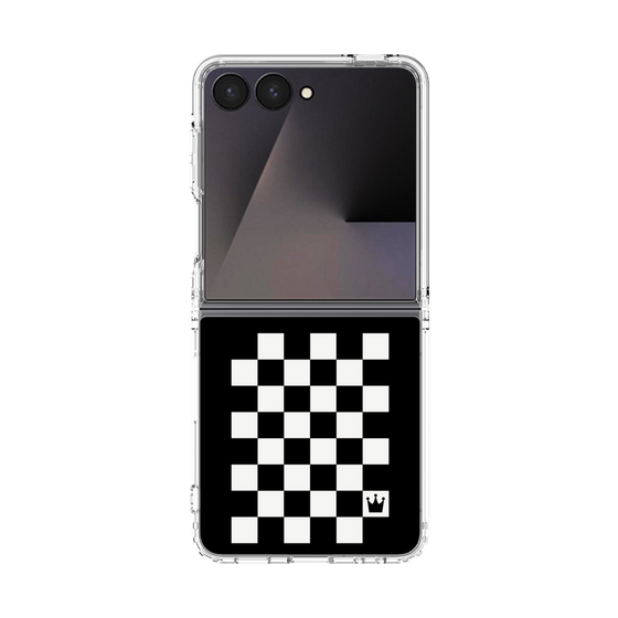 クリアケース［ Racing checkered flag - レーシングチェッカーフラッグ ］