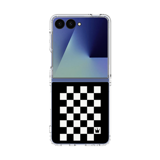 クリアケース［ Racing checkered flag - レーシングチェッカーフラッグ ］