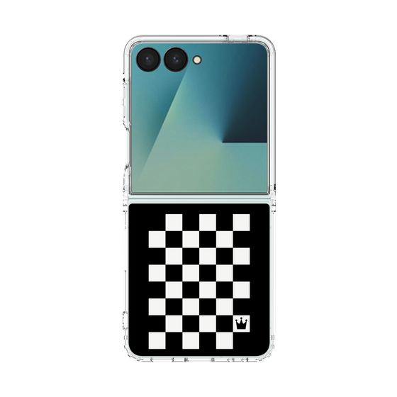 クリアケース［ Racing checkered flag - レーシングチェッカーフラッグ ］