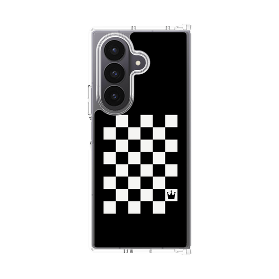クリアケース［ Racing checkered flag - レーシングチェッカーフラッグ ］