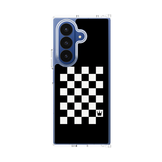 クリアケース［ Racing checkered flag - レーシングチェッカーフラッグ ］