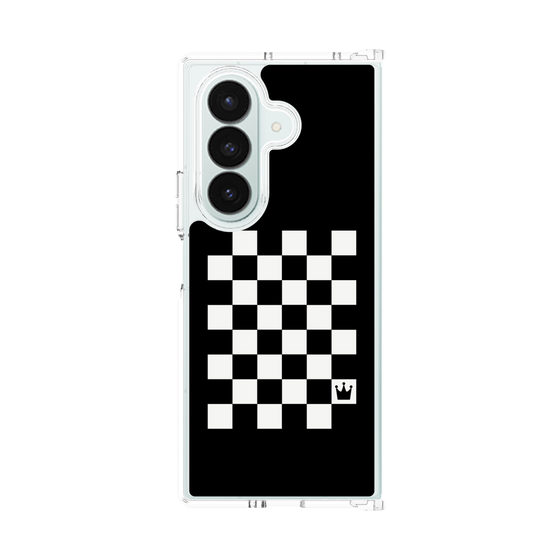 クリアケース［ Racing checkered flag - レーシングチェッカーフラッグ ］