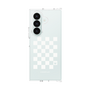 クリアケース［ Racing checkered flag White - レーシングチェッカーフラッグ ホワイト ］